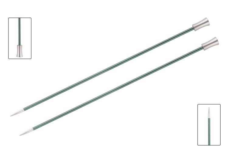 30 cm x 12 mm Knit Pro Zing Ganchillo Tejer Aluminio, 