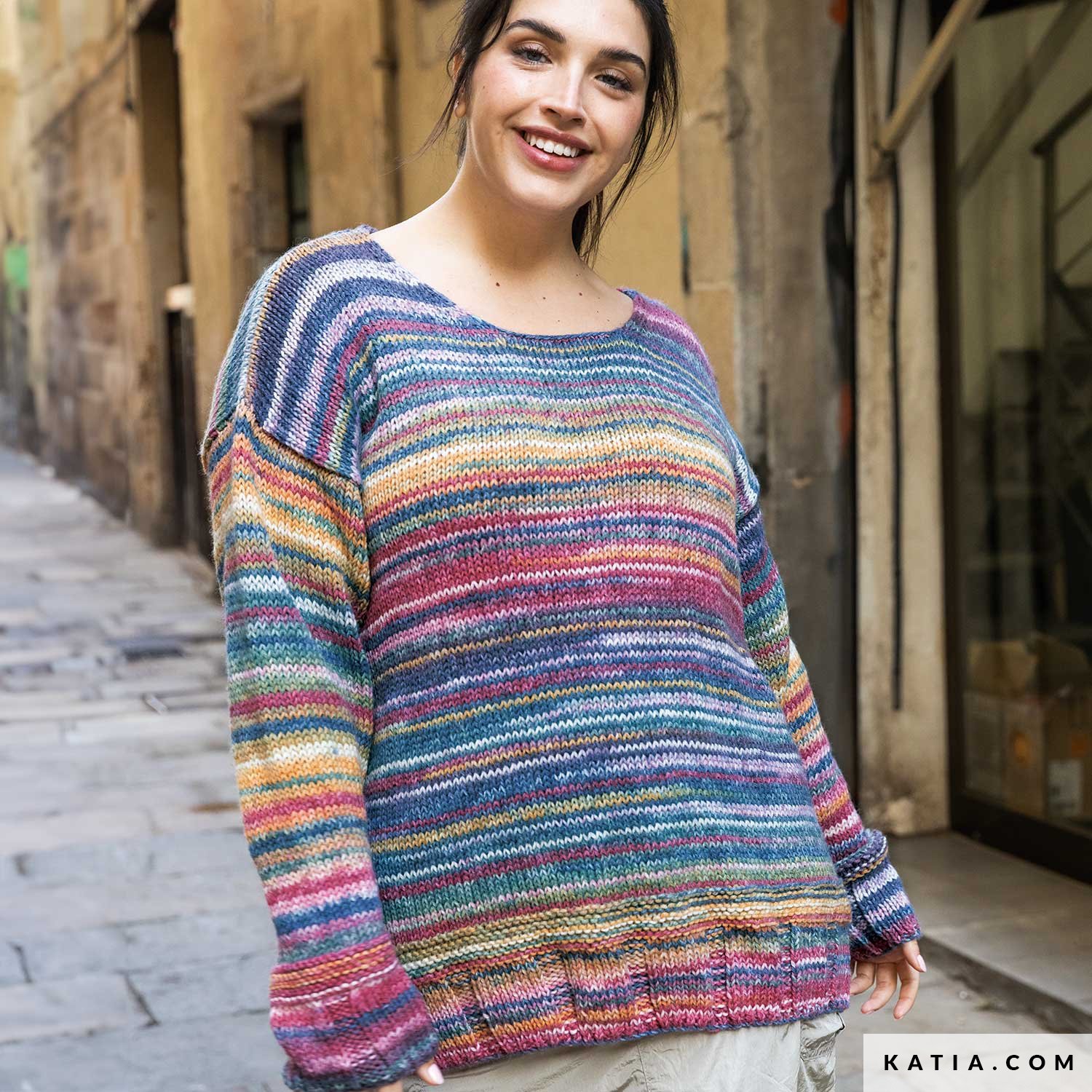 patron-tejer-punto-ganchillo-mujer-jersey-otono-invierno-katia-6307-18-g