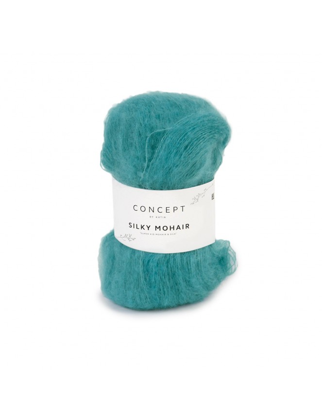 silky-mohair 125 turquesa
